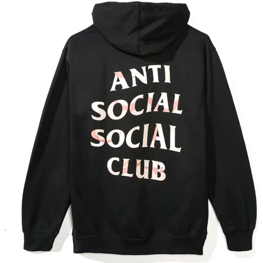 Anti Social Social Club Desert Storm Hoodie Black